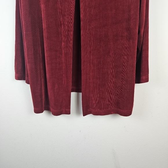 VIKKI VI Plus Classic Pant Set Size 1X Red Holiday Classic Christmas - Picture 3 of 15